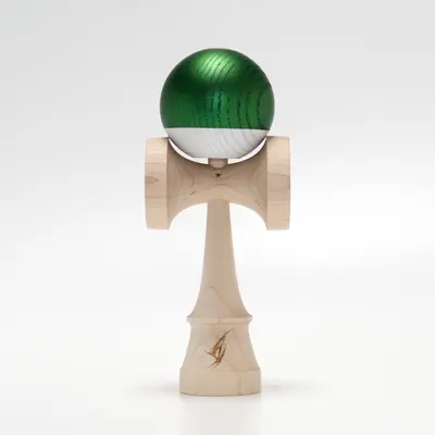 Higgs Kendama 2nd anniversary tama (Green)- Fermion Clear Tama Only {Ash}