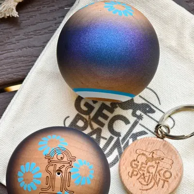 Winner kendama Gecko paint SKC Stardust tama ony