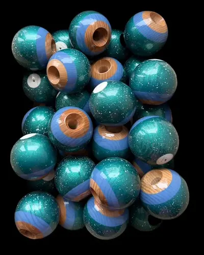 REVO GLAZE TAMA only - ASH- Splatter GREEN