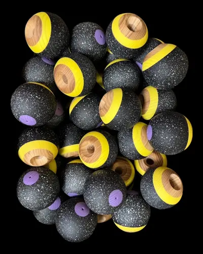 REVO TAMA only - ASH - Splatter Black/Yellow